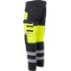 Брюки сигнальные Brodeks KS309, цвет жёлтый, чёрный