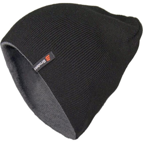 Шапка Brodeks Light Bicolor, цвет чёрный, серый Шапка Brodeks Light Bicolor, цвет чёрный, серый