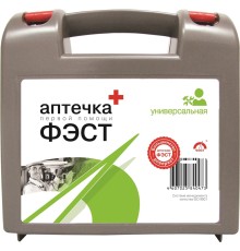 Аптечка ФЭСТ универсальная футляр из полистирола 210х210х70 (арт.1644)
