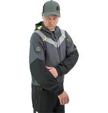 Комбинезон летний мужской Brodeks KS503, цвет серый, чёрный