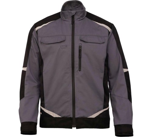 Куртка летняя мужская Brodeks KS202-C, 100% ХБ, цвет графит серый, чёрный Куртка летняя мужская Brodeks KS202-C, 100% ХБ, цвет графит серый, чёрный