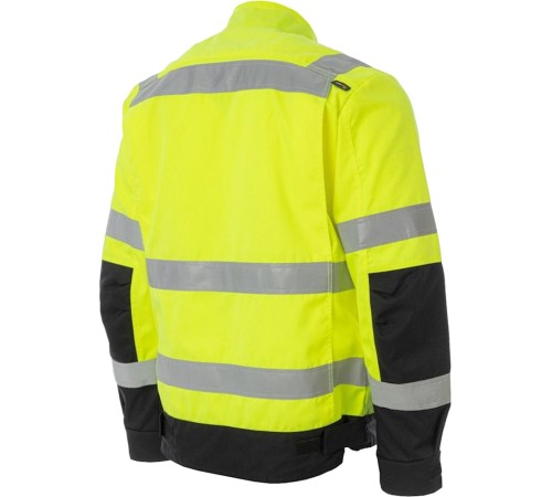 Куртка сигнальная Brodeks KS218, цвет жёлтый, чёрный Куртка сигнальная Brodeks KS218, цвет жёлтый, чёрный