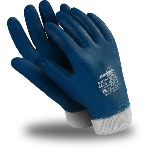 Перчатки Manipula Specialist® Техник Лайт РП (интерлок+нитрил), TNL-05Р/MG-222