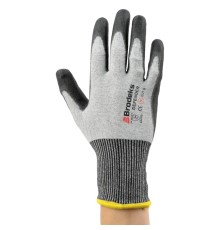 Перчатки рабочие Brodeks GC-11, цвет серый, чёрный