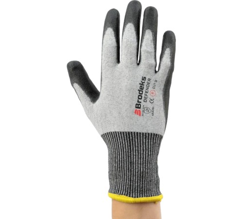 Перчатки рабочие Brodeks GC-11, цвет серый, чёрный Перчатки рабочие Brodeks GC-11, цвет серый, чёрный