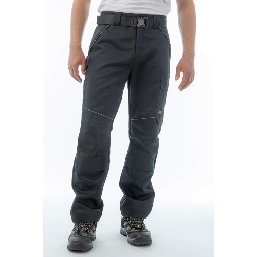 Брюки сварщика 2 класса Brodeks FS 38-02, цвет чёрный Брюки сварщика 2 класса Brodeks FS 38-02, цвет чёрный