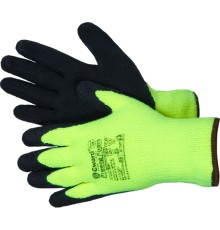 Перчатки Gward Freeze Foam из акриловой пряжи с начесом + вспенен. латекс, L5004
