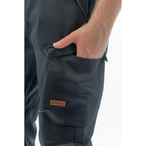 Брюки сварщика 2 класса Brodeks FS 38-02, цвет чёрный Брюки сварщика 2 класса Brodeks FS 38-02, цвет чёрный