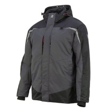 Куртка зимняя рабочая Brodeks KW 231, цвет серый, чёрный