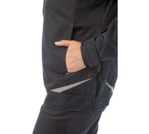 Куртка рабочая женская Brodeks KS228, цвет чёрный Куртка рабочая женская Brodeks KS228, цвет чёрный
