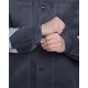 Костюм Лигор-1 СОП (тк.Смесовая,210) брюки, т.серый/красный