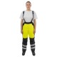 Брюки зимние сигнальные женские Brodeks KW330, цвет жёлтый, чёрный