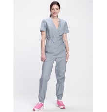 Костюм женский Стар-001 (тк.Коттон-Рич,130) MedLine, серый