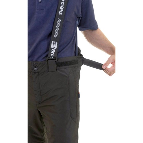 Брюки зимние мужские Brodeks KW306, цвет чёрный Брюки зимние мужские Brodeks KW306, цвет чёрный
