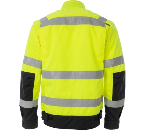 Куртка сигнальная Brodeks KS218, цвет жёлтый, чёрный Куртка сигнальная Brodeks KS218, цвет жёлтый, чёрный