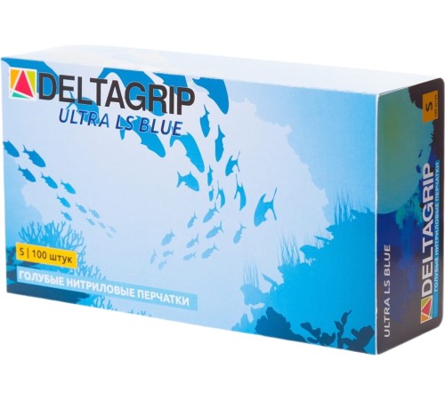 DELTAGRIP Ultra LS Перчатки нитриловые неопудренные черного цвета DELTAGRIP Ultra LS Перчатки нитриловые неопудренные черного цвета