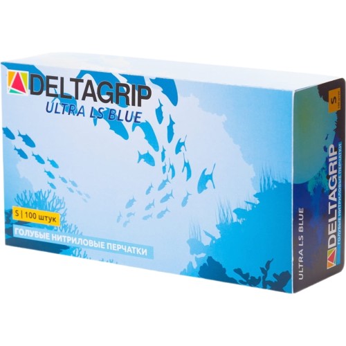 DELTAGRIP Ultra LS Перчатки нитриловые неопудренные черного цвета DELTAGRIP Ultra LS Перчатки нитриловые неопудренные черного цвета