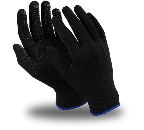 Перчатки Manipula Specialist® Микрон Блэк ПВХ (нейлон+ПВХ), MG-112 Перчатки Manipula Specialist® Микрон Блэк ПВХ (нейлон+ПВХ), MG-112