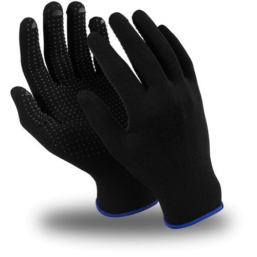 Перчатки Manipula Specialist® Микрон Блэк ПВХ (нейлон+ПВХ), MG-112 Перчатки Manipula Specialist® Микрон Блэк ПВХ (нейлон+ПВХ), MG-112