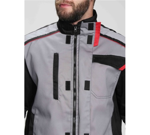 Костюм Сервис IMP (тк.Смесовая,240) п/к, серый/черный Костюм Сервис IMP (тк.Смесовая,240) п/к, серый/черный
