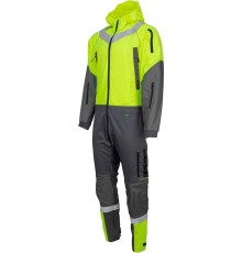 Комбинезон летний мужской Brodeks KS503, цвет жёлтый, серый