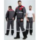 Костюм Виват-1 Премиум IMP (тк.Смесовая, 240) брюки, т.серый/черный/красный