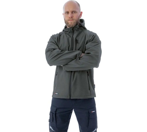 Куртка софтшелл Brodeks KS232, цвет серый Куртка софтшелл Brodeks KS232, цвет серый