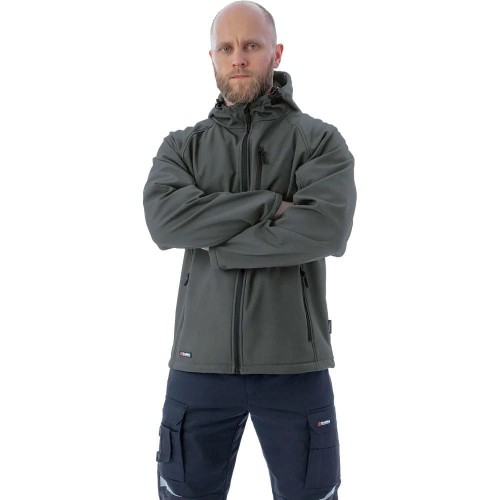 Куртка софтшелл Brodeks KS232, цвет серый Куртка софтшелл Brodeks KS232, цвет серый
