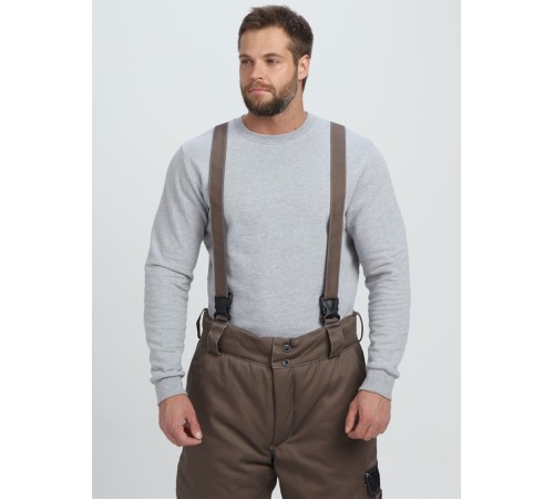 Костюм зимний Мега IMP (тк.Смесовая,240) брюки, коричневый/черный/бежевый Костюм зимний Мега IMP (тк.Смесовая,240) брюки, коричневый/черный/бежевый