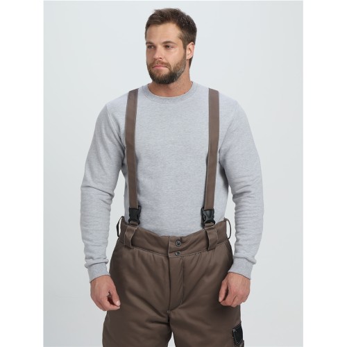 Костюм зимний Мега IMP (тк.Смесовая,240) брюки, коричневый/черный/бежевый Костюм зимний Мега IMP (тк.Смесовая,240) брюки, коричневый/черный/бежевый