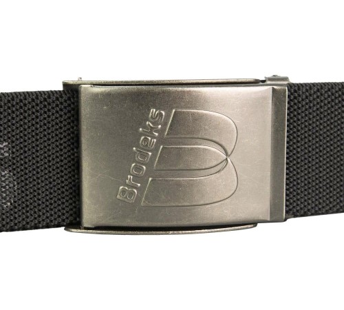 Ремень Brodeks KM128 + стрейч, цвет чёрный, длина 110 см Ремень Brodeks KM128 + стрейч, цвет чёрный, длина 110 см