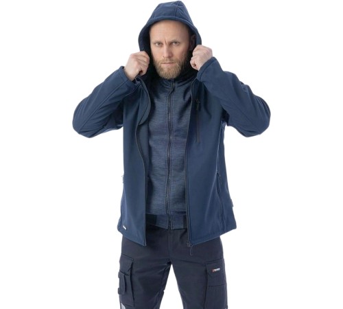 Куртка софтшелл Brodeks KS232, цвет синий Куртка софтшелл Brodeks KS232, цвет синий