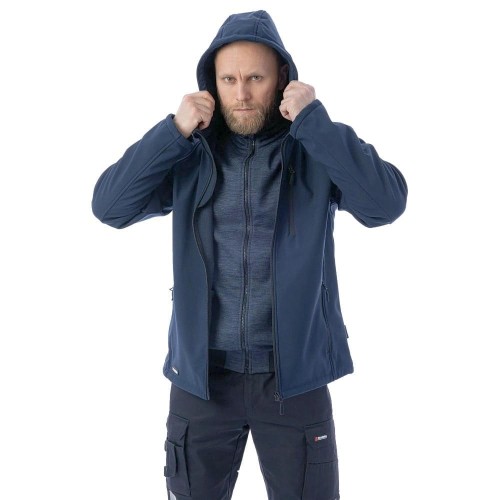 Куртка софтшелл Brodeks KS232, цвет синий Куртка софтшелл Brodeks KS232, цвет синий