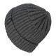 Шапка Brodeks fleece lining, цвет тёмно-серый