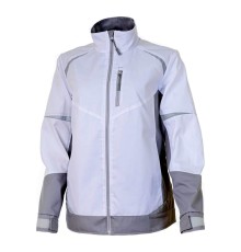 Куртка рабочая женская Brodeks KS228, цвет белый, серый