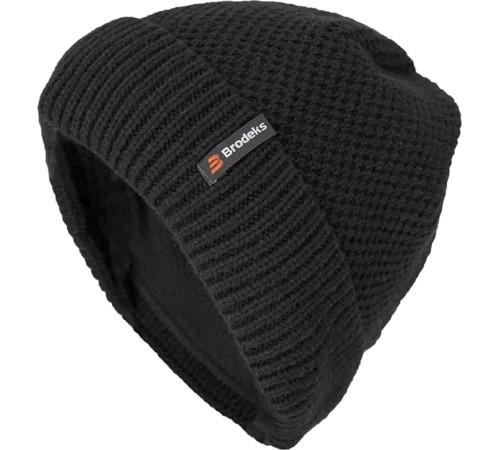 Шапка Brodeks fleece warming, цвет чёрный Шапка Brodeks fleece warming, цвет чёрный