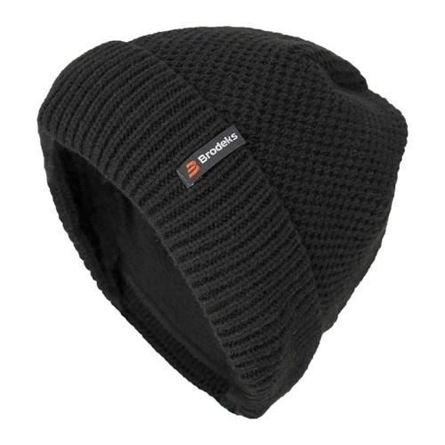 Шапка Brodeks fleece warming, цвет чёрный Шапка Brodeks fleece warming, цвет чёрный