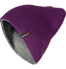 Шапка Brodeks Light Bicolor, цвет фиолетовый, серый