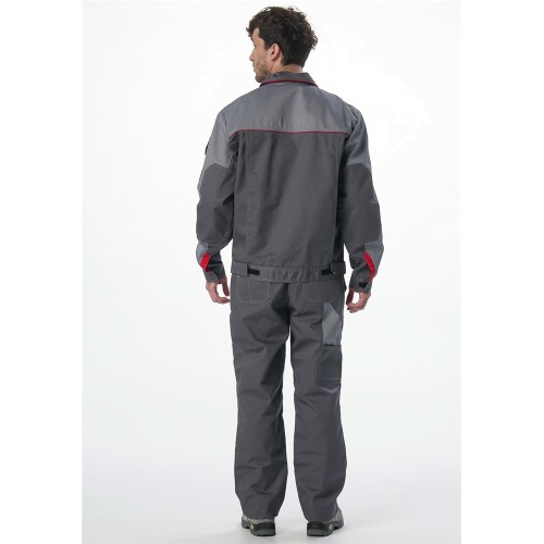 Костюм Союз-Профессионал-1 IMP (тк.Смесовая,240) брюки, т.серый/св.серый/красный Костюм Союз-Профессионал-1 IMP (тк.Смесовая,240) брюки, т.серый/св.серый/красный