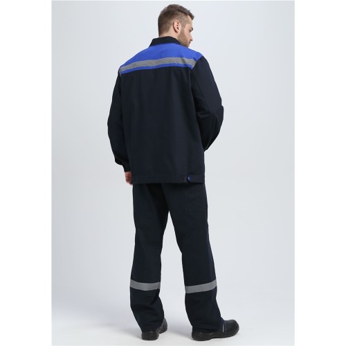 Костюм для ИТР СОП IMP (тк.Саржа,250) п/к, т.синий/васильковый Костюм для ИТР СОП IMP (тк.Саржа,250) п/к, т.синий/васильковый