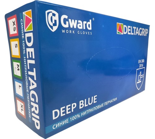 DELTAGRIP Total Black Перчатки нитриловые неопудренные черного цвета DELTAGRIP Total Black Перчатки нитриловые неопудренные черного цвета