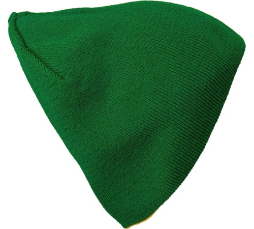 Шапка Brodeks Light Bicolor, цвет зёленый, жёлтый Шапка Brodeks Light Bicolor, цвет зёленый, жёлтый