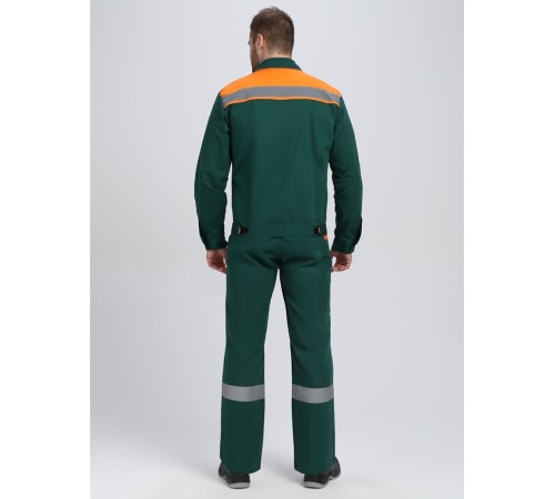 Костюм для ИТР СОП IMP (тк.Саржа,250) п/к, т.зеленый/оранжевый Костюм для ИТР СОП IMP (тк.Саржа,250) п/к, т.зеленый/оранжевый