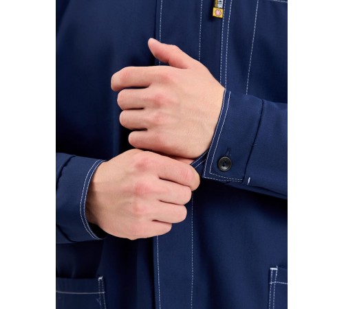 Костюм Техник СОП (тк.Саржа,250) брюки, т.синий/васильковый Костюм Техник СОП (тк.Саржа,250) брюки, т.синий/васильковый
