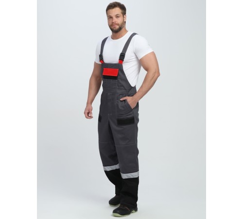 Костюм Виват-2 Премиум IMP (тк.Смесовая, 240) п/к, т.серый/черный/красный Костюм Виват-2 Премиум IMP (тк.Смесовая, 240) п/к, т.серый/черный/красный