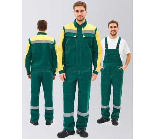 Костюм Сфера-2 СОП CH (тк.Смесовая,210) п/к, зеленый/желтый Костюм Сфера-2 СОП CH (тк.Смесовая,210) п/к, зеленый/желтый