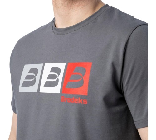 Футболка Brodeks KS705, цвет серый Футболка Brodeks KS705, цвет серый