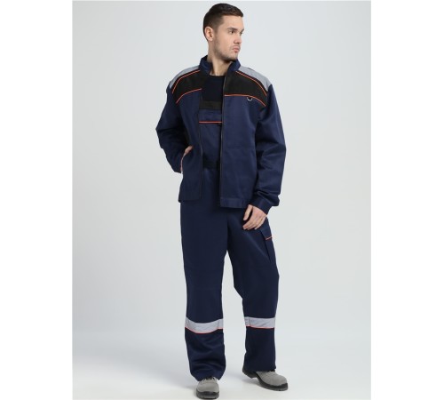 Костюм Практичный-2 СОП CH (тк.Смесовая,210) п/к, т.синий/черный Костюм Практичный-2 СОП CH (тк.Смесовая,210) п/к, т.синий/черный