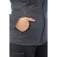 Толстовка флисовая женская Brodeks KS244 cation, цвет серый