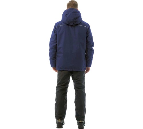 Куртка зимняя мужская Brodeks KW210, цвет синий Куртка зимняя мужская Brodeks KW210, цвет синий